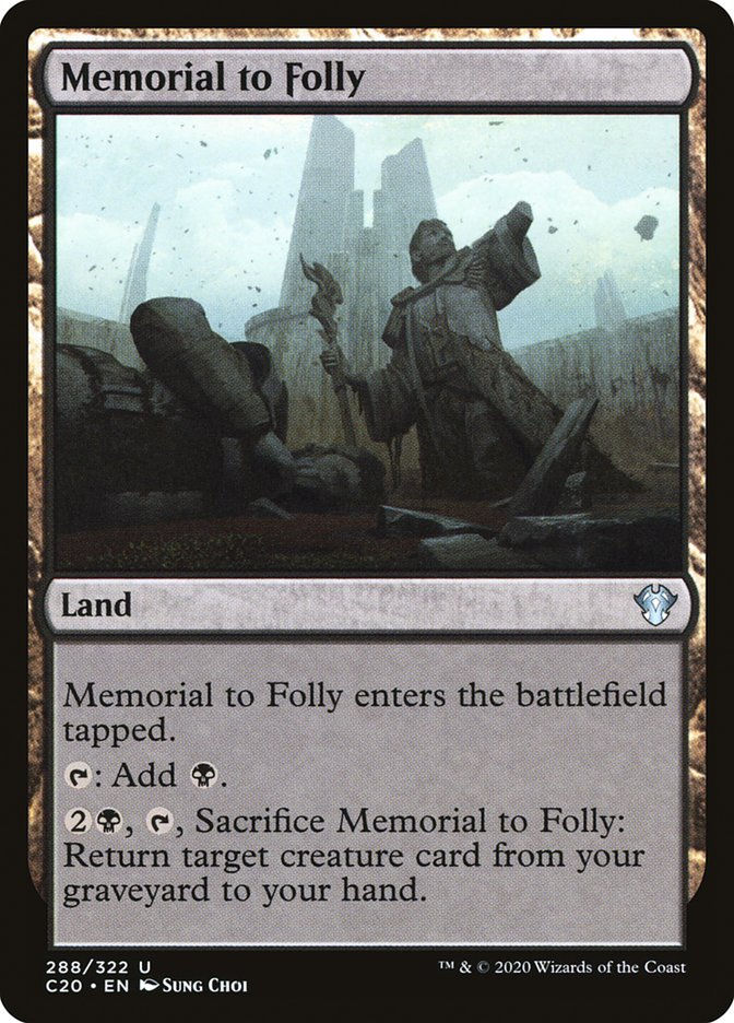 Memorial to Folly (C20) (288)