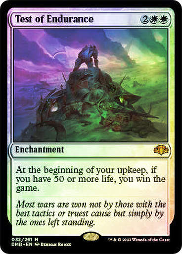 Test of Endurance (DMR) / Foil