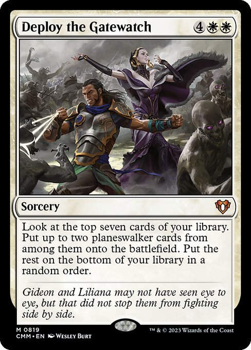 Deploy the Gatewatch (cmm) (Commander Deck)