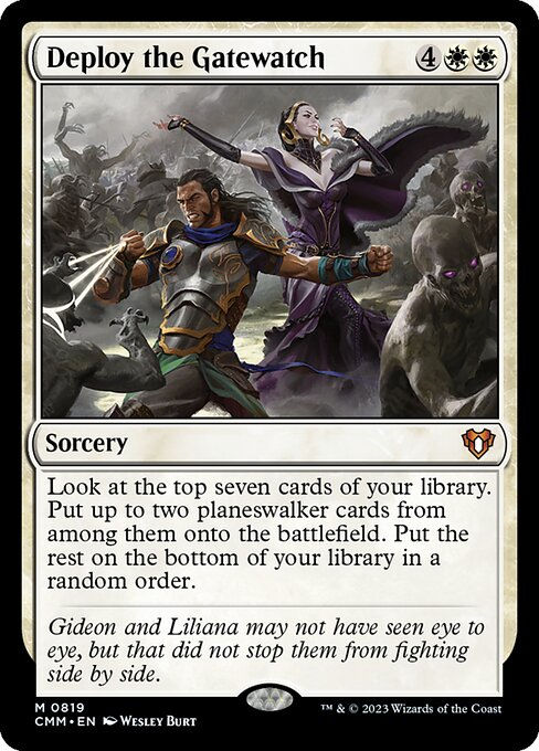 Deploy the Gatewatch (cmm) (Commander Deck)