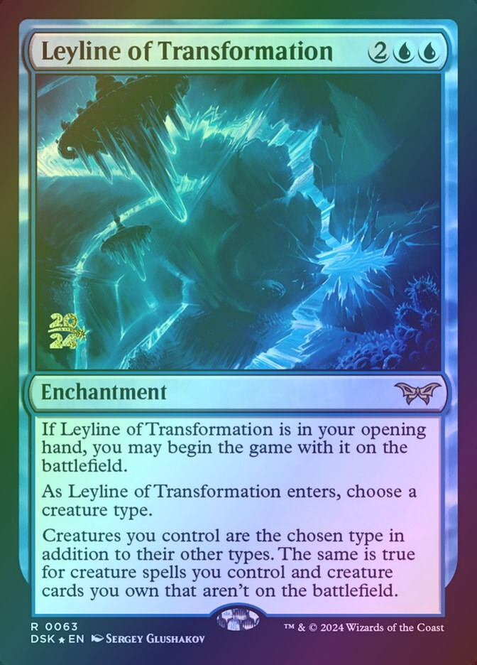 Leyline of Transformation (PDSK) (63s) / Foil