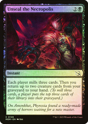 Unseal the Necropolis (mom) / Foil
