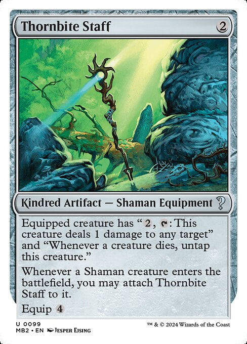 Thornbite Staff (MB2) (99)