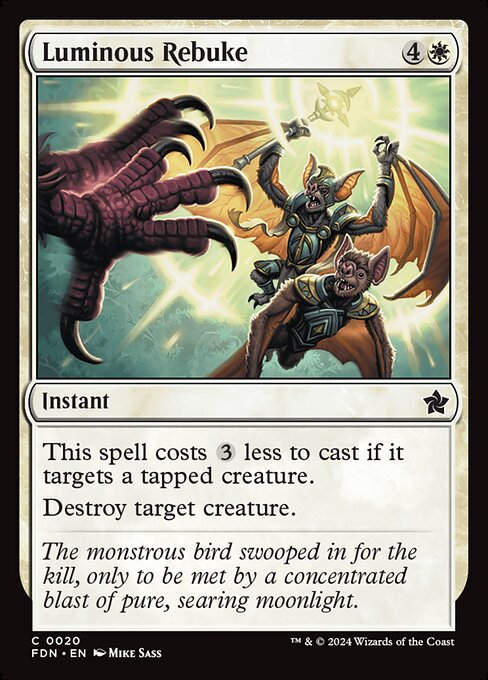 Luminous Rebuke (FDN) (20)