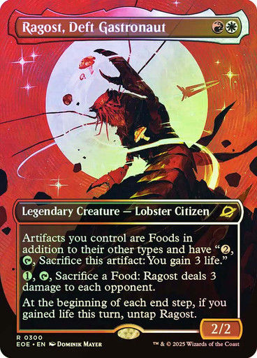 Ragost, Deft Gastronaut (EOE) (300) / Borderless / Foil