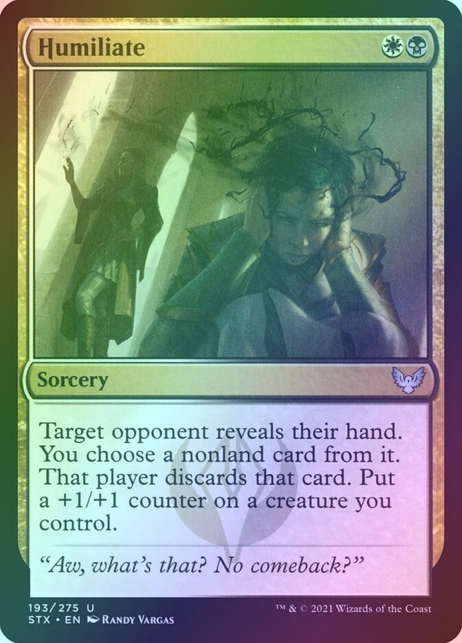 Humiliate (STX) (193) / Foil
