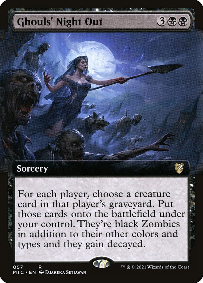Ghouls' Night Out (MIC) (57) / Extended Art