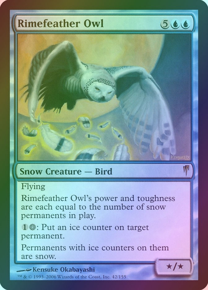 Rimefeather Owl (CSP) (42) / Foil