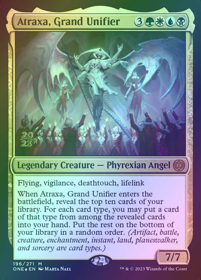 Atraxa, Grand Unifier (PONE) (196s) / Foil