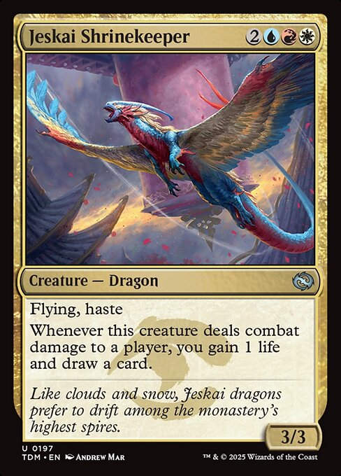 Jeskai Shrinekeeper (TDM) (197)