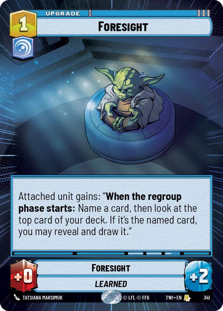 Foresight (Hyperspace) (TWI) (341) / Foil