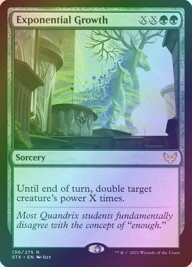 Exponential Growth (STX) (130) / Foil