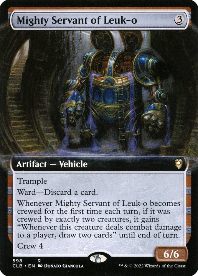Mighty Servant of Leuk-o (CLB) (598) / Extended Art