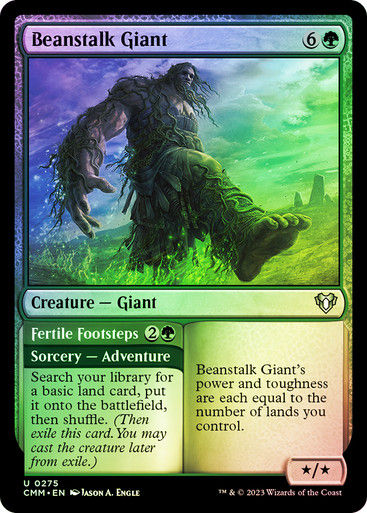 Beanstalk Giant // Fertile Footsteps (cmm) / Foil