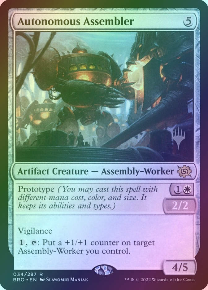 Autonomous Assembler (PBRO) (34p) / Foil