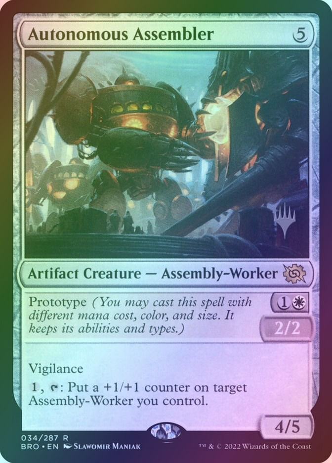 Autonomous Assembler (PBRO) (34p) / Foil