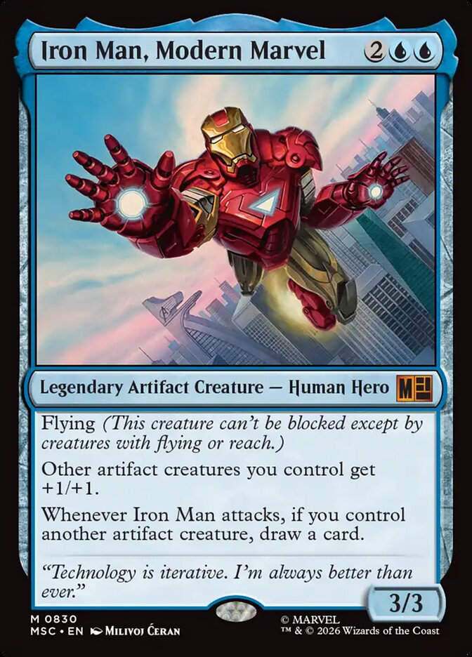 Iron Man, Modern Marvel (MSC) (830)