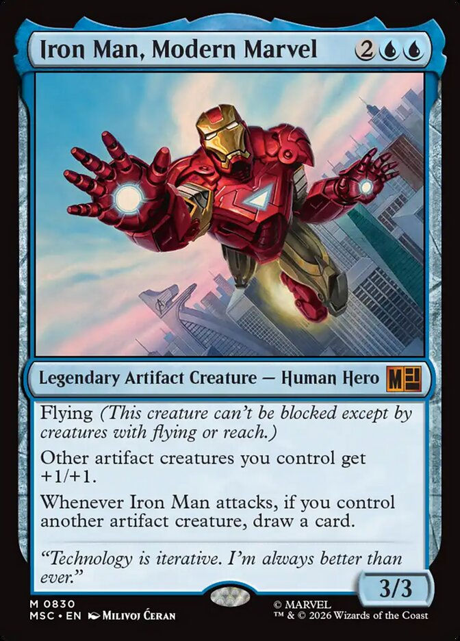 Iron Man, Modern Marvel (MSC) (830)