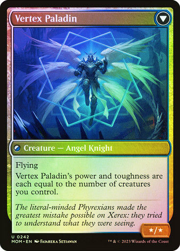 Invasion of Xerex // Vertex Paladin (mom) / Foil — cara 2 de 2