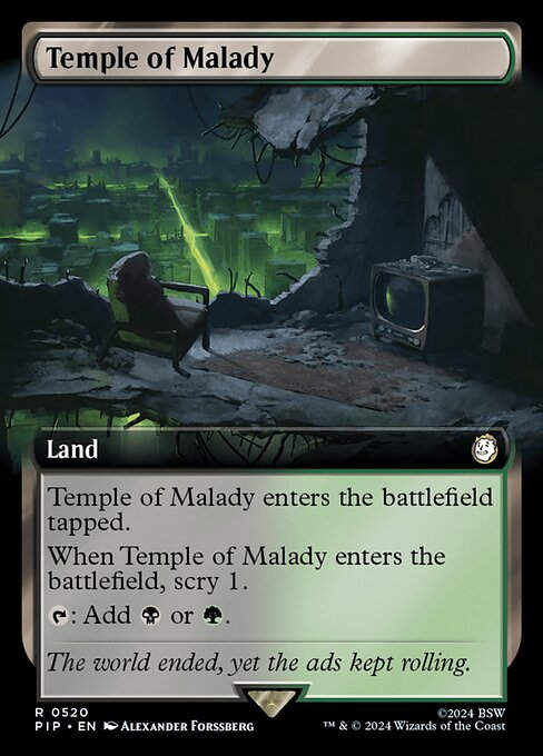 Temple of Malady (pip) (520) / Extended Art