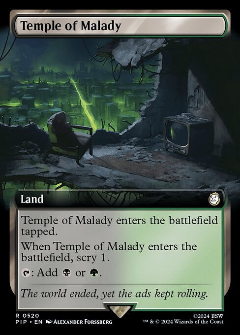 Temple of Malady (pip) (520) / Extended Art