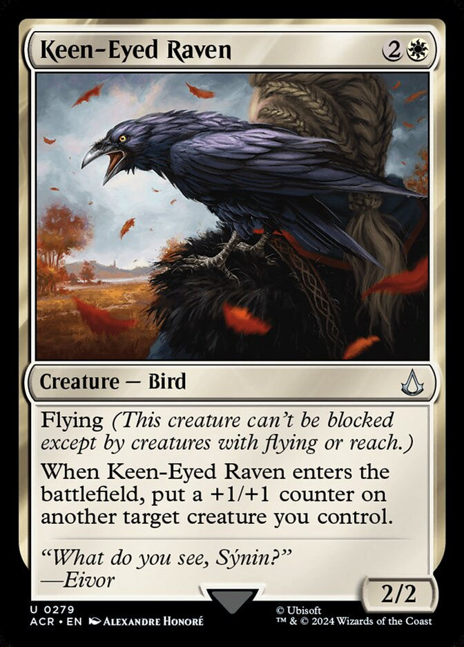 Keen-Eyed Raven (ACR) (279)