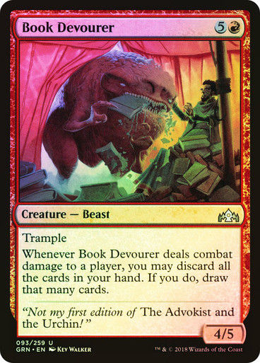 Book Devourer (GRN) (93) / Foil