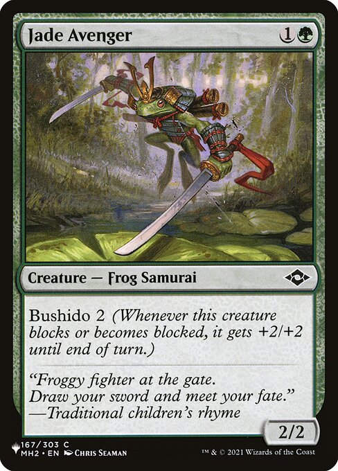 Jade Avenger (PLST) (MH2-167)