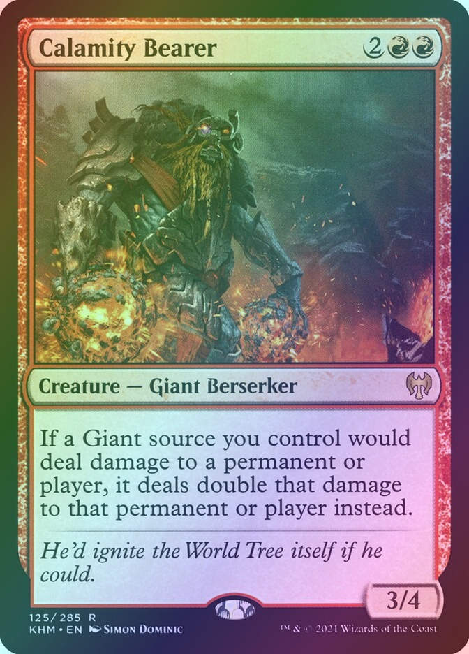 Calamity Bearer (KHM) (125) / Foil