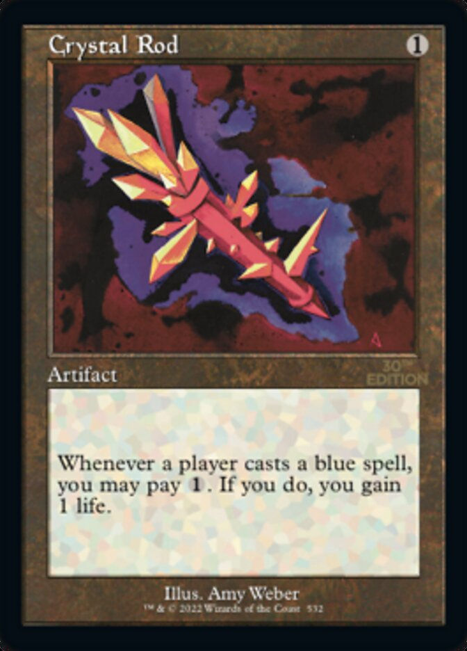 Crystal Rod (30a) / Retro Frame