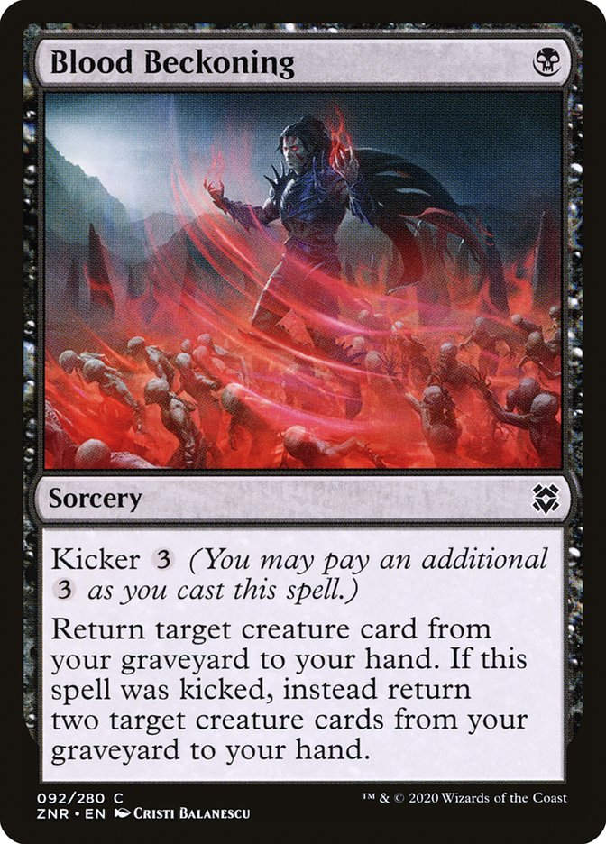 Blood Beckoning (ZNR) (92)