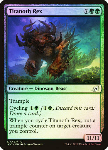 Titanoth Rex (IKO) (174) / Foil