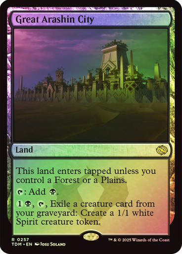 Great Arashin City (TDM) (257) / Foil