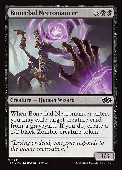 Boneclad Necromancer (J25) (411)