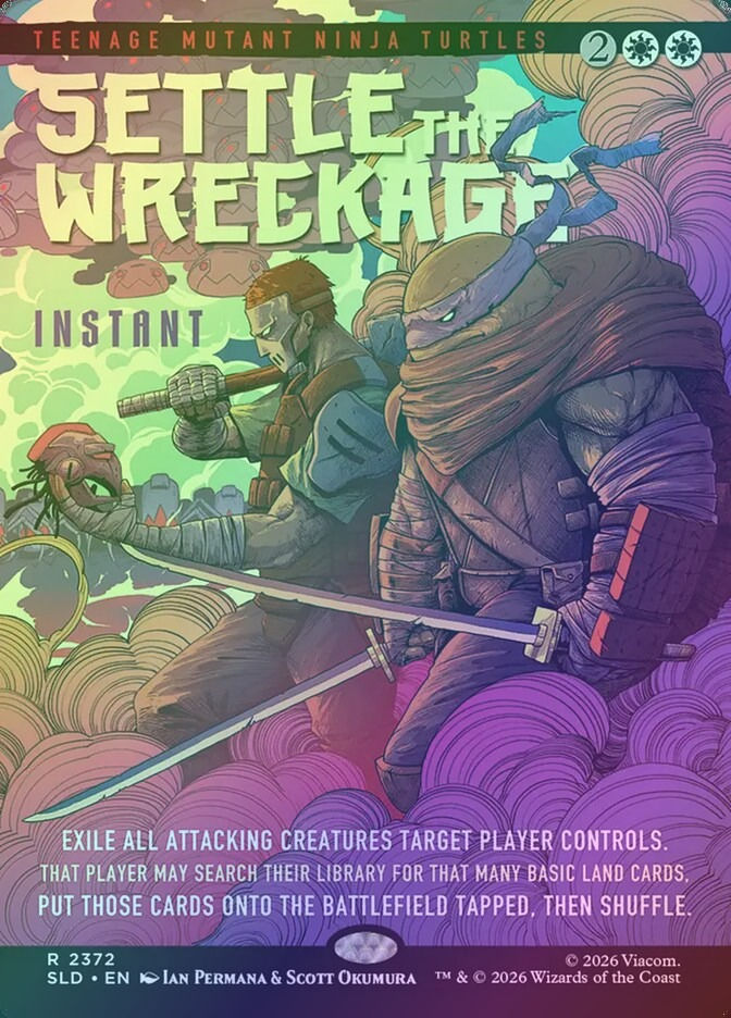 Settle the Wreckage (SLD) (2372) / Borderless / Foil