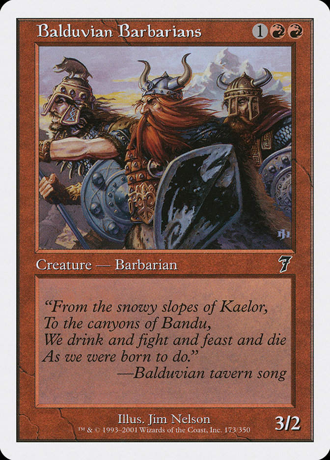 Balduvian Barbarians (7ED) (173)