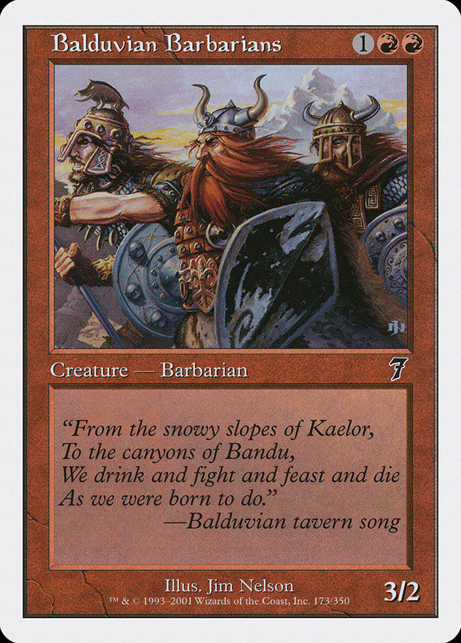 Balduvian Barbarians (7ED) (173)