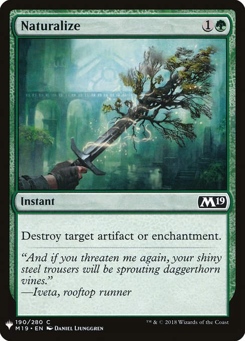 Naturalize (PLST) (M19-190)