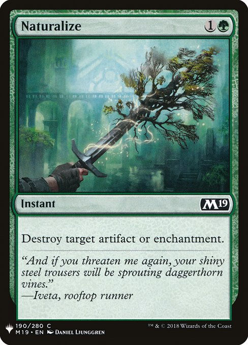 Naturalize (PLST) (M19-190)