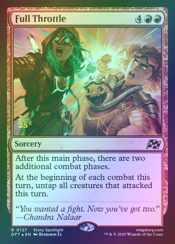 Full Throttle (PDFT) (127s) / Foil