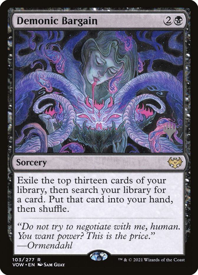 Demonic Bargain (PVOW) (103p)