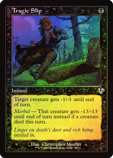Tragic Slip (INR) (390) / Foil Retro