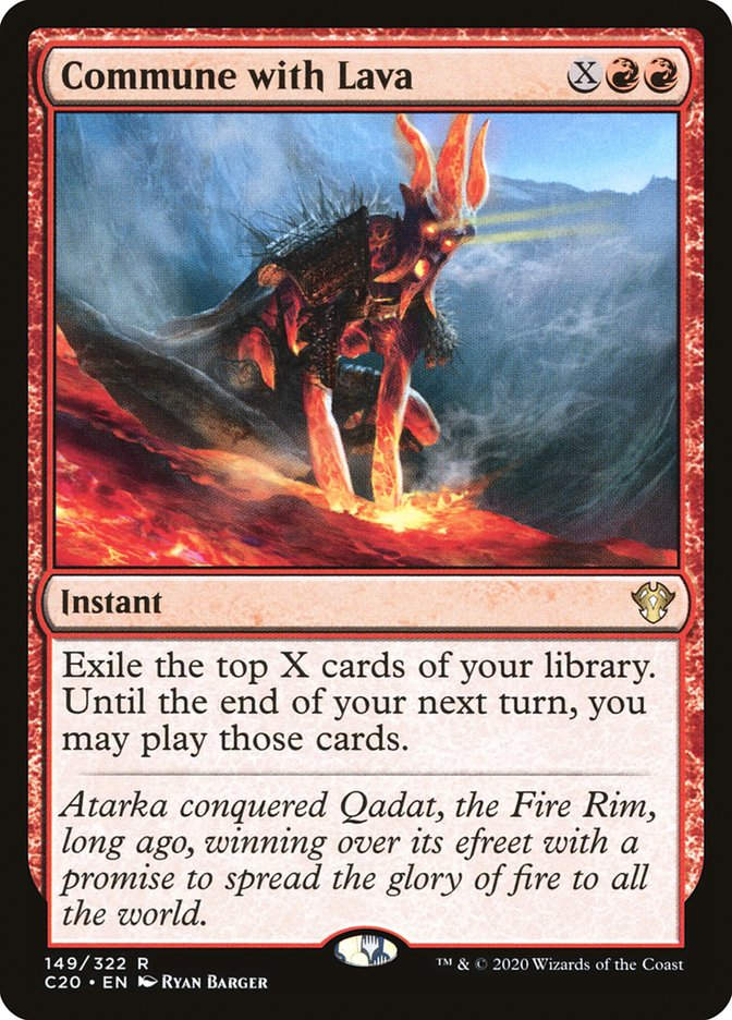 Commune with Lava (C20) (149)
