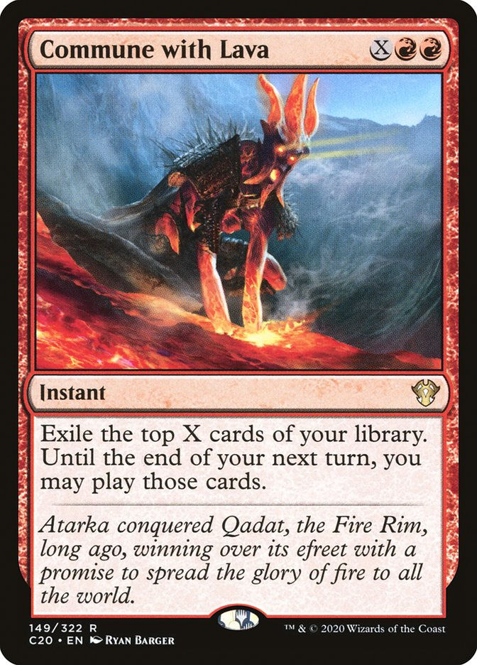 Commune with Lava (C20) (149)