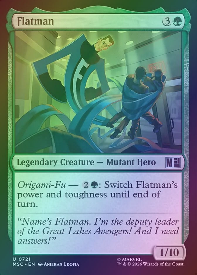 Flatman (MSC) (721) / Foil