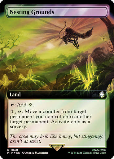 Nesting Grounds (pip) (1030) / Extended Surge Foil