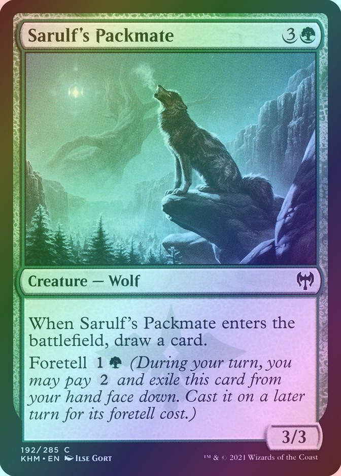 Sarulf's Packmate (KHM) (192) / Foil