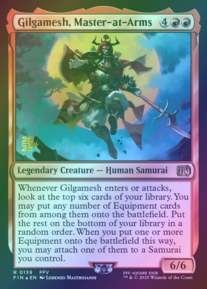 Gilgamesh, Master-at-Arms (PFIN) (139s) / Foil