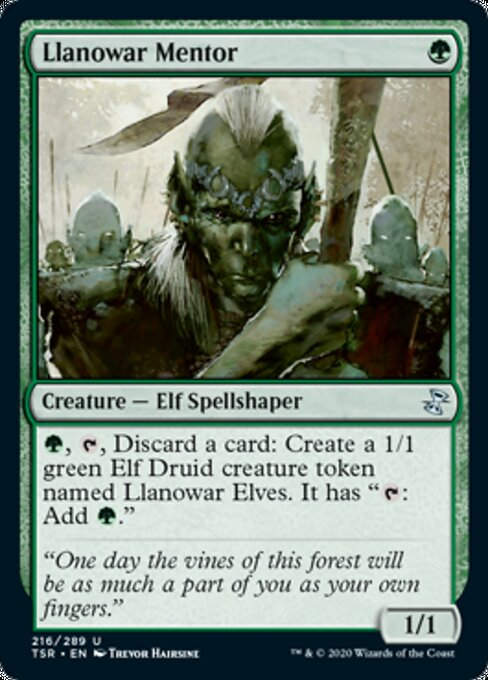 Llanowar Mentor (TSR)