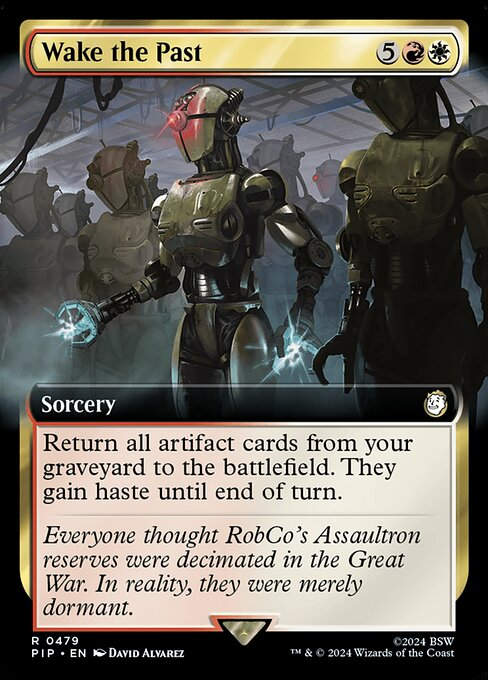 Wake the Past (pip) (479) / Extended Art